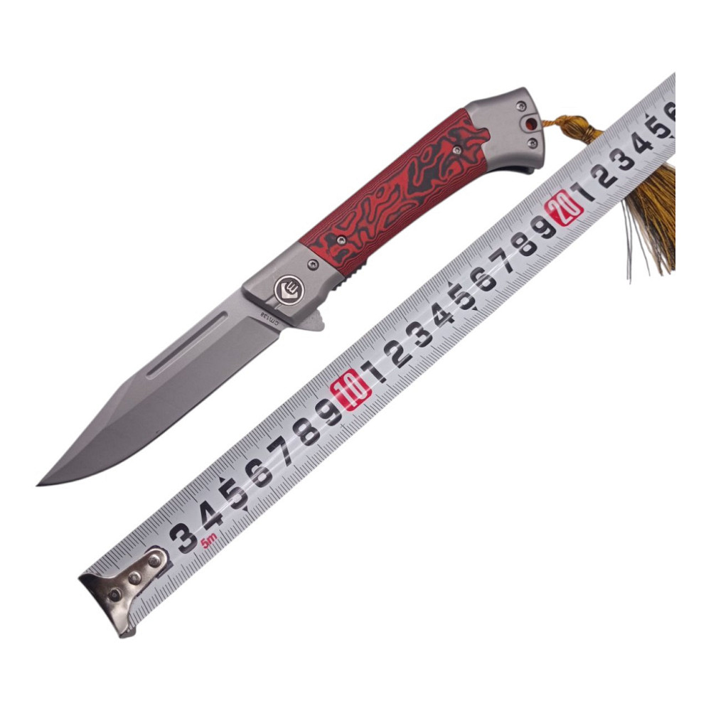 Нож складной ChongMing CM138, 2144 Red Днепр - изображение 3