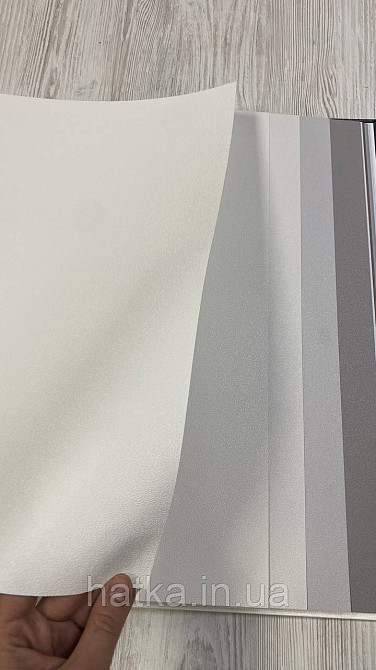 Обои метровые виниловые на флизелине A.S.Creation Elite of Shades1.06x10 однотон белый 78652-6 Киев - изображение 1