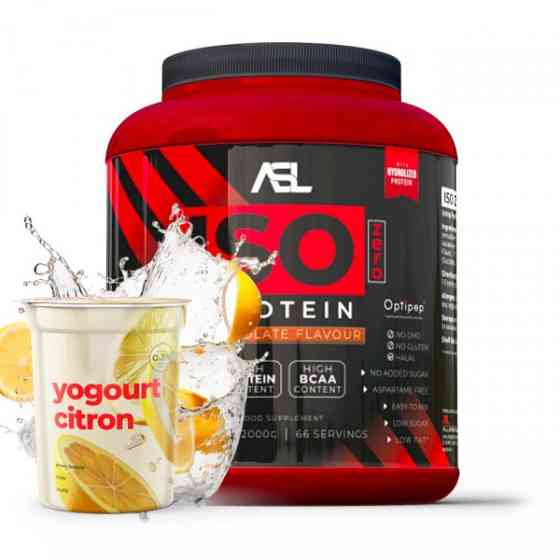 Протеїн AllSports Labs Iso Zero Protein 2 kg (Lemon-Yogurt) (90 % isolate, zero lactose, zero sugars, aspartame free) Луцьк