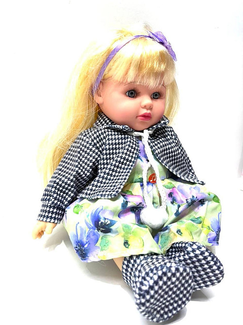 Лялька м'яконабивна Меланія зі звуковими ефектами 5 пісень укр мова 39см Вид 2 (M 5916 I UA) Чернігів - фото 5