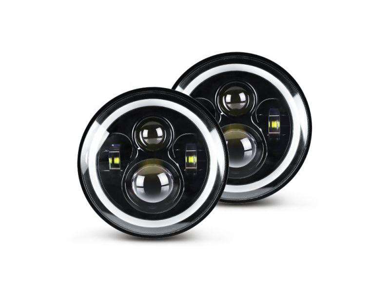 Світлодіодна фара 7 дюймів Led ВАЗ 2101 2121-21213 Нива Уаз Газ Ваз 45W Харків - фото 2