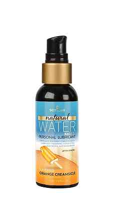 Змазка на водній основі Sensuva Natural WaterBased Orange Creamsicle 57 мл без гліцерину і парабенів Sex Aura Київ