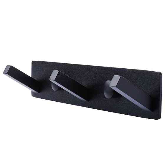 Планка з гачками TOPAZ TKB 9385-3-BL чорна (000021255) Київ