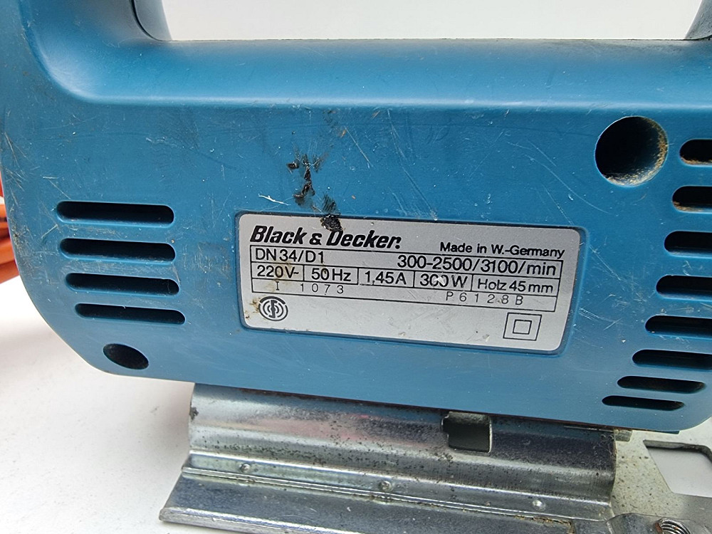 Електричний лобзик Black Decker DN 34 D1 (товар вживаний) Луцк - изображение 4