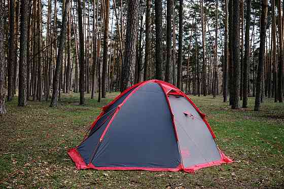 Палатка Tramp ROCK 3 (V2) серая Киев