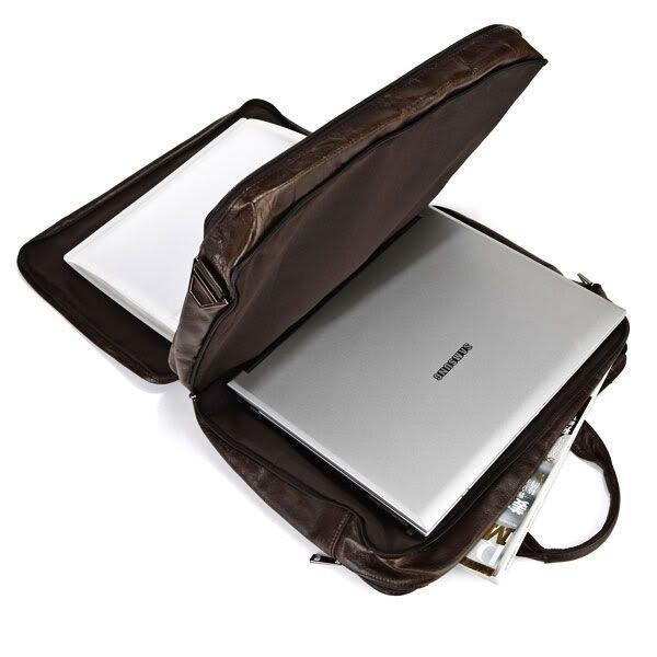 Сумка чоловіча Коричнева (Vintage) Київ - фото 4