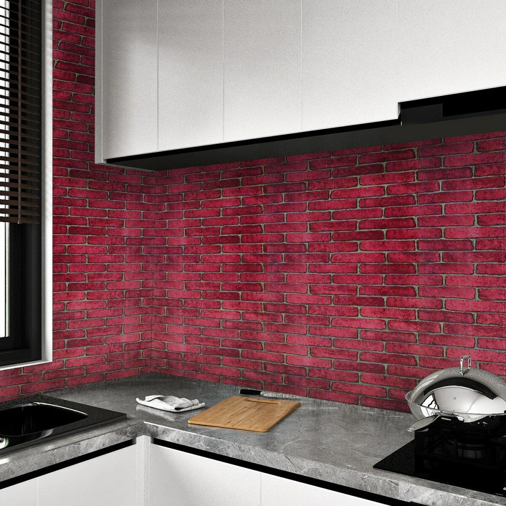 Самоклеюча плівка 0,45х10м х 0,07мм Червона цегла SW-00001269 Київ - фото 5