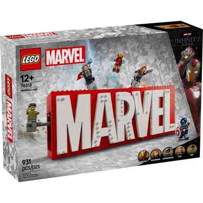Конструктор LEGO Super Heroes Логотип і мініфігурки MARVEL (76313) Вінниця