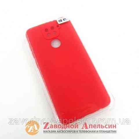 Xiaomi Redmi Note 9 силиконовый чехол Cover (красный) Одесса
