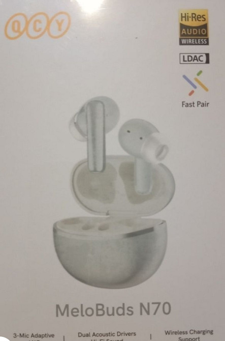 Bluetooth навушники QCY. Харків - фото 1