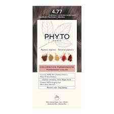Фіто Фітоколор Безаміачна крем-фарба для волосся Phyto PhytoColor Coloration Permanente 4.77 Шатен темно-каштановий 112 мл Дніпро