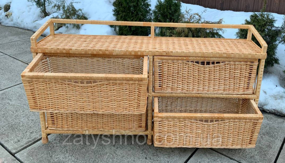 Комод плетеный с шухлядами Киев - изображение 6