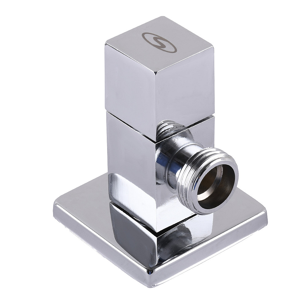 Кран напівобертовий кутовий SOLOMON 1/2″х3/4″ CUBE 7078 Луцк - изображение 5