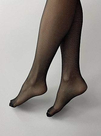 Колготки Santa Fishnet 20 den черные, сеточка Черновцы - изображение 6