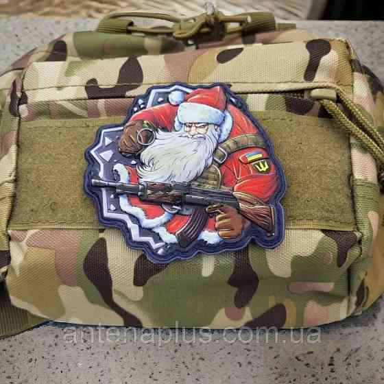 Новогодний Санта ВСУ шеврон / патч Киев