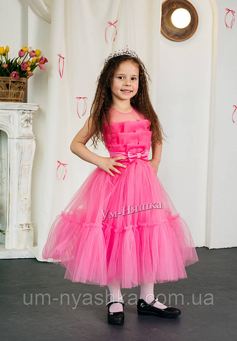 Дитяча рожева сукня Барбі 104-146 Кривий Ріг - фото 5