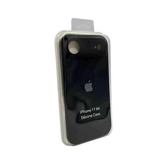 Чохол для смартфона Silicone Full Case AA Camera Protect for Apple iPhone 17 Air 14,Black Київ
