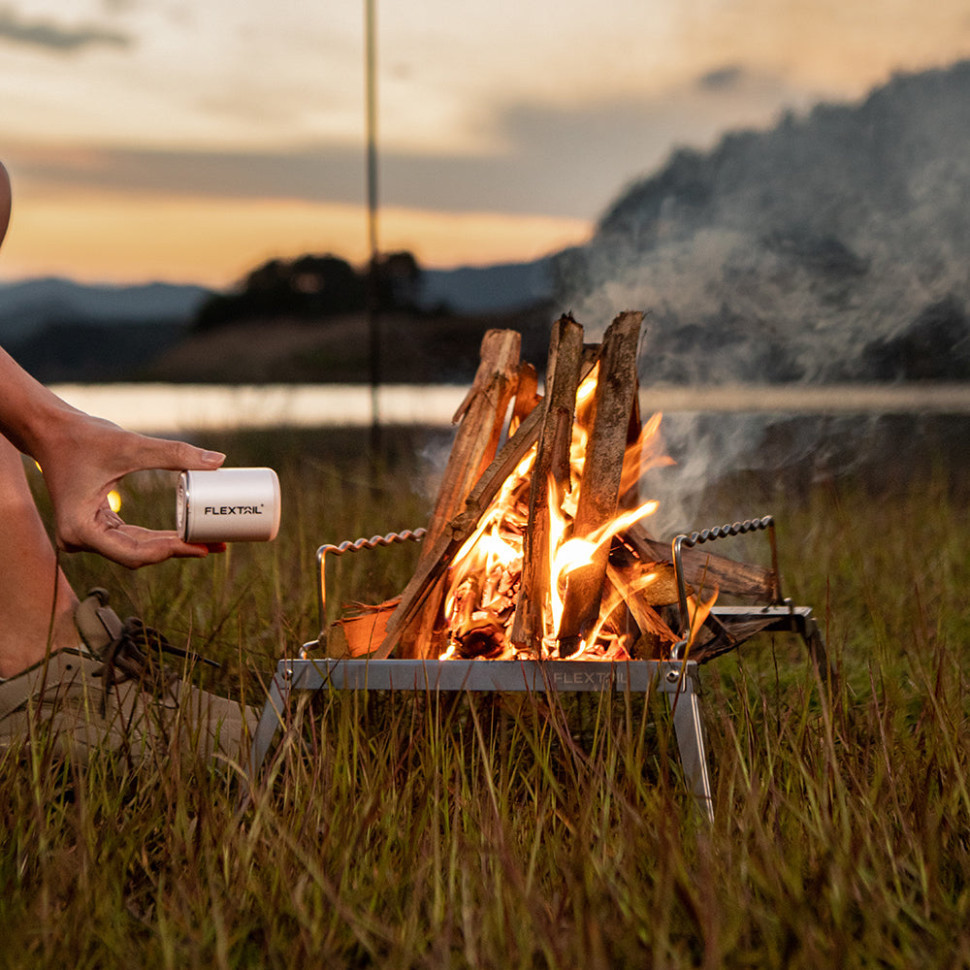 Насос-ліхтар кемпінговий Flextail Tiny Pump 2X, чорний Київ - фото 3