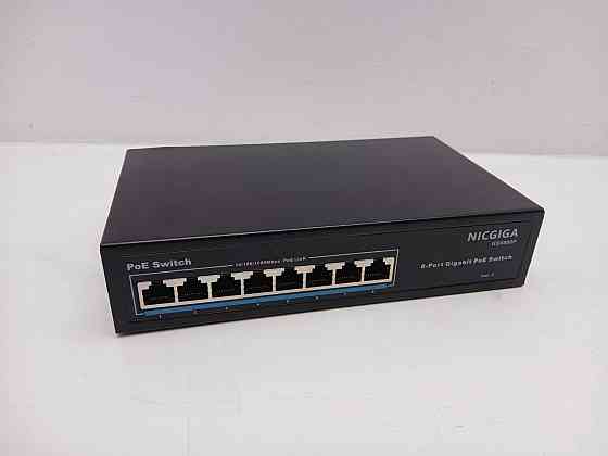 Комутатор некерований POE 8-портовий NICGIGA GS0800P (товар вживаний) Луцьк