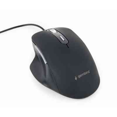 Мишка Gembird MUS-6B-02 USB Black (MUS-6B-02) Вінниця