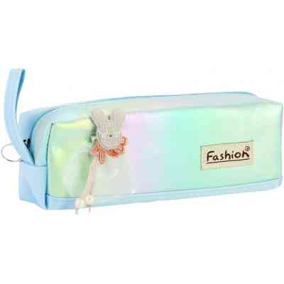 Пенал Cool For School 1 відділення з аплікацією Блакитний (CF6891-blue) Вінниця