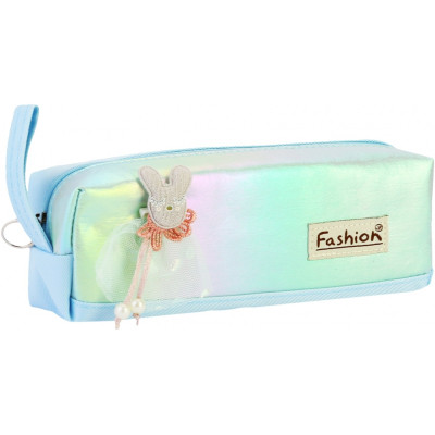 Пенал Cool For School 1 отделение с аппликацией Голубой (CF6891-blue) Винница - изображение 1