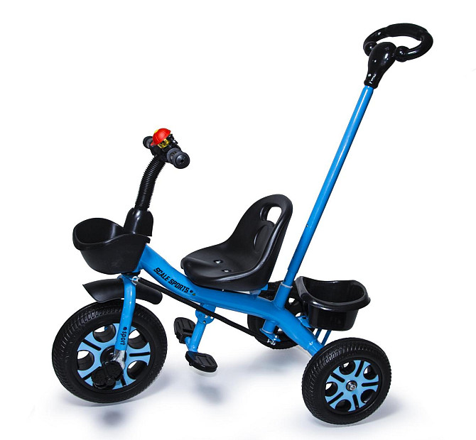 Дитячий металевий триколісний велосипед Scale Sport із батьківською ручкою. Одеса - фото 1