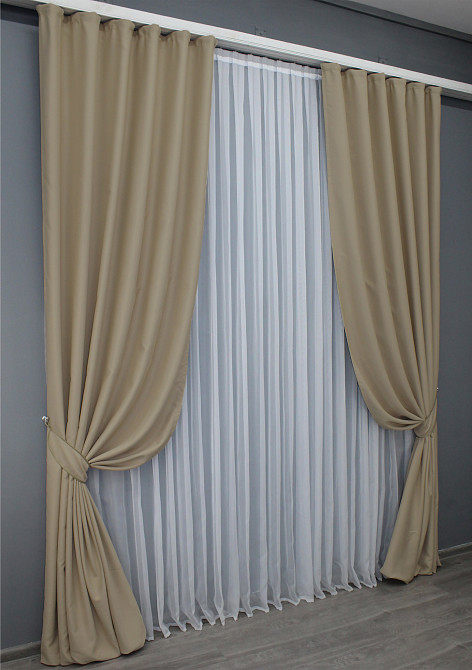 Шторная ткань блэкаут, коллекция 