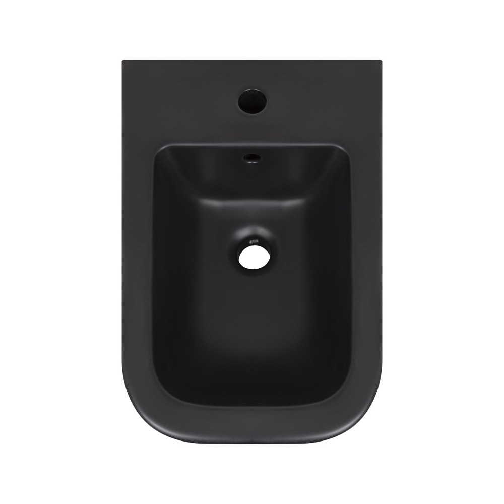 Биде подвесное Qtap Tern New 515x350x320 мм Matt Black QT17551303GMB Киев - изображение 7