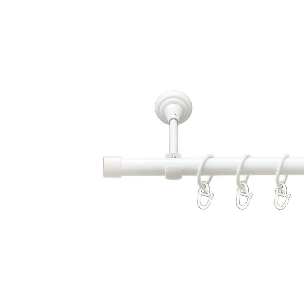 Карниз Orvit Заглушка металевий однорядний відкритий гладка труба кільце металеве Арктіс 19 мм 300 см Львов - изображение 1