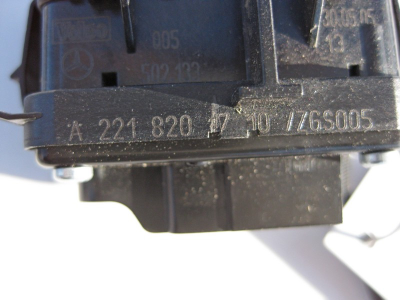 Mercedes-Benz  A2218201710 7J22 Кнопка склопідйомника пасажира срібляста S-Class W221 до рестайлу Одесса - изображение 4