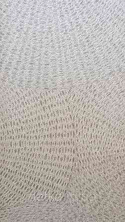 Обои виниловые на флизелиновой основе Rasch Ascona 1.06х10 абстракция круги точки золотистые коричневые 3д Киев