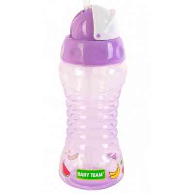Поїльник-непроливайка Baby Team 300 мл (5005_фіолетовий) Вінниця