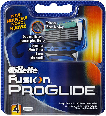 Бритові леза Gillette Fusion Proglide 4 шт Київ - фото 1