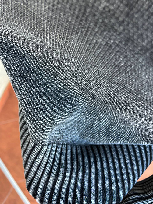 Светр жіночий A-N 870 варений ведмедик камінчики середня довжина оверсайз 44-48, чорний, 44-48 Київ - фото 4