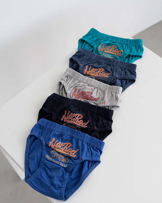 Трусики дитячі на хлопчика — Hotrod (5 шт. в уп) Nicoletta 30910 Київ - фото 1