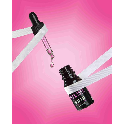 Масло для бровей и ресниц Mayur Oil Brow Growth Аргановое с ретинолом и скваланом 10 мл (4820230953091) Винница - изображение 2