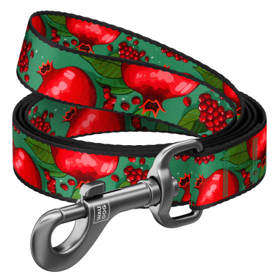 Повідець для собак WAUDOG Nylon "Гранати" S Ш 15 мм Д 300 см (760-4052) Вінниця - фото 1