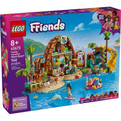 Конструктор LEGO Friends Пляжний курорт для сімейного відпочинку (42673) Вінниця - фото 1