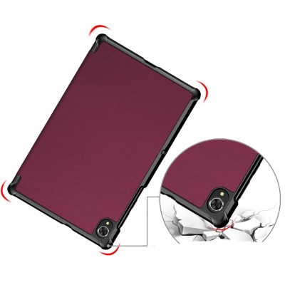 Чехол для планшета BeCover Smart Case Nokia T20 10.4" Red Wine (708046) Винница - изображение 4
