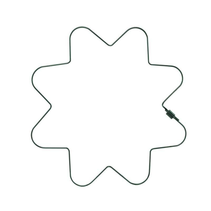 Волнистая скоба для растений, стальная, диаметр 30 см, TYRP5F30 Киев - изображение 1