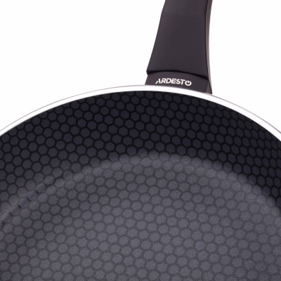 Сковорода Ardesto Gemini Salerno, 28см, алюміній, чорний (AR1328A) Винница - изображение 5
