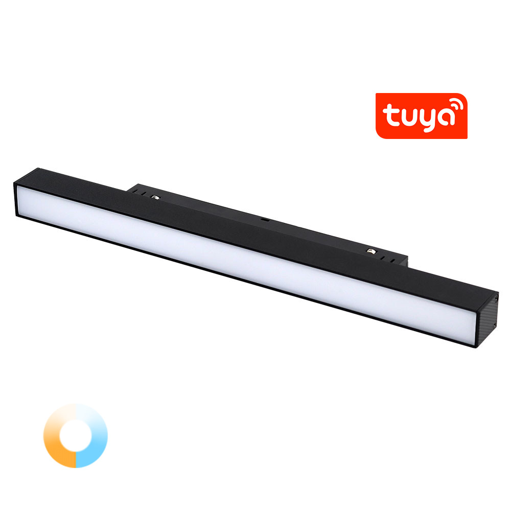 Milight Магнітний трековий світильник лінійний TUNABLE WHITE (CCT) 12W RF2.4G Київ - фото 1