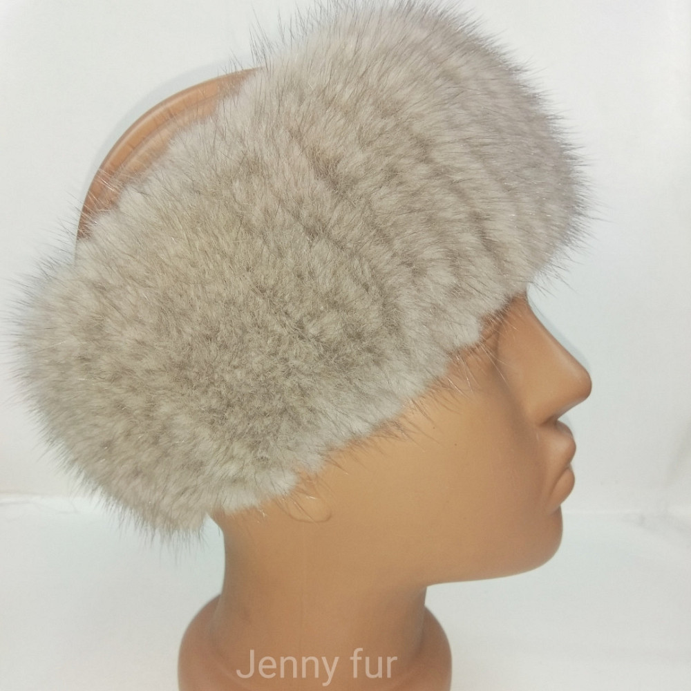 Норкова пов'язка на голову жіноча Перли Харків - фото 2