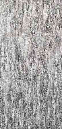 Шпалери вінілові на флізеліні Pera метрові під штукатурку структурні оксамит чорні білі срібло Київ