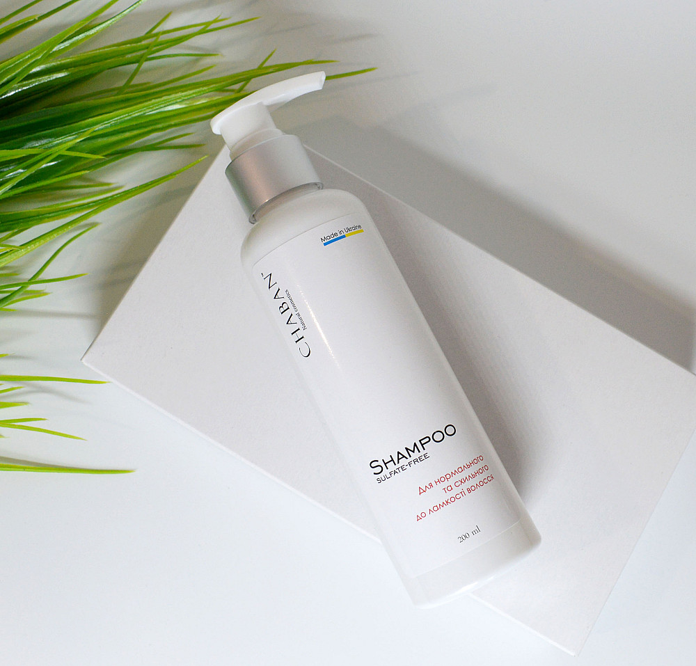 Безсульфатний шампунь для нормального та схильного до ламкості волосся Chaban 200 мл Київ - фото 2