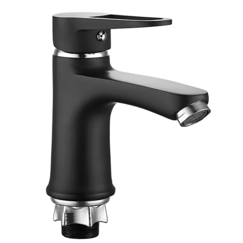 MIXXUS Змішувач для умивальника Mixxus Elba 001 (NUT) BLACK (без підведення) ( ) Коломыя - изображение 1