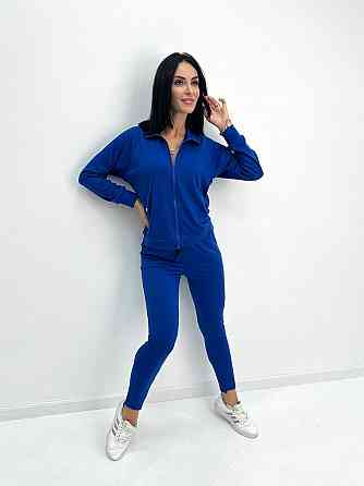 Жіночий спортивний костюм "Advice" оптом | Норма | Розпродаж моделі Електрик, 42-44 Київ