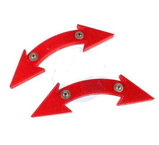 Світловідбивач велосипедний (катафот) (2шт) (червоний) Мукачево