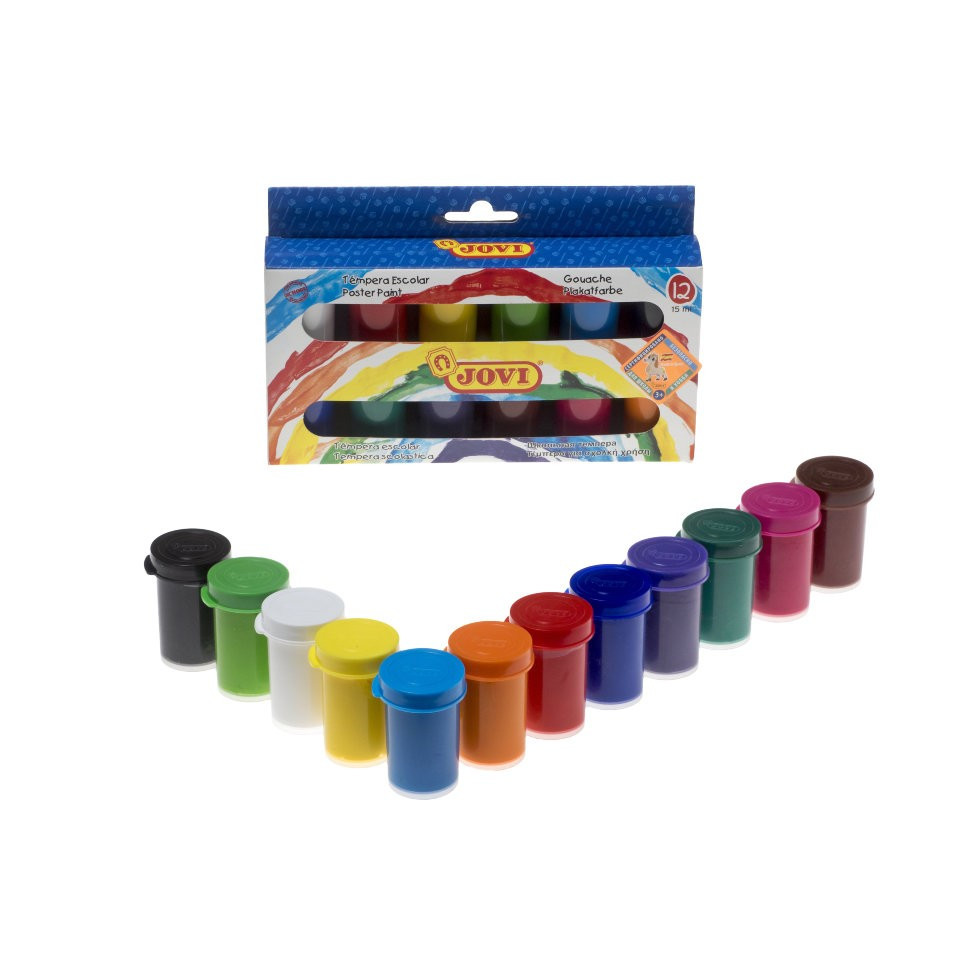 Гуаш Jovi 12 кольорів по 15мл (521) Киев - изображение 2
